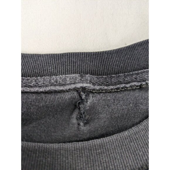 Adidas‎ Trefoil Graffiti Style T-Shirt Women’s Small Black Cotton Vintage - Picture 5 of 12